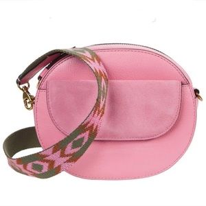 Fossil® Serena Bubblegum Pink Crossbody Belt Bag Purse NWT